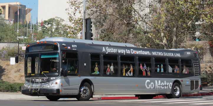 LA Metro NABI Metro 45C 8379